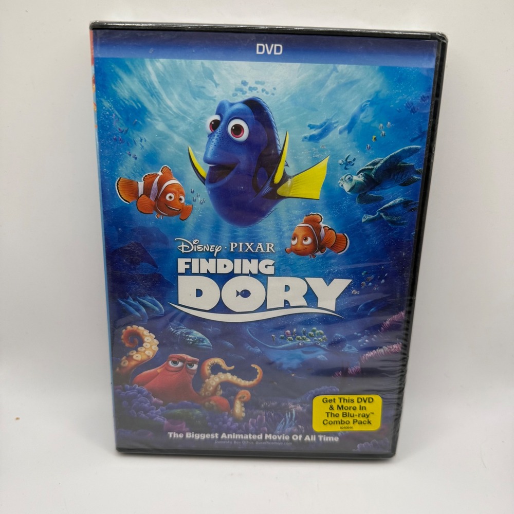 Disney Pixar Finding Dory DVD New Factory Sealed Animated Family Movie